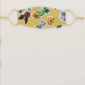 Baggu Yellow Floral Organic Cotton Mask!